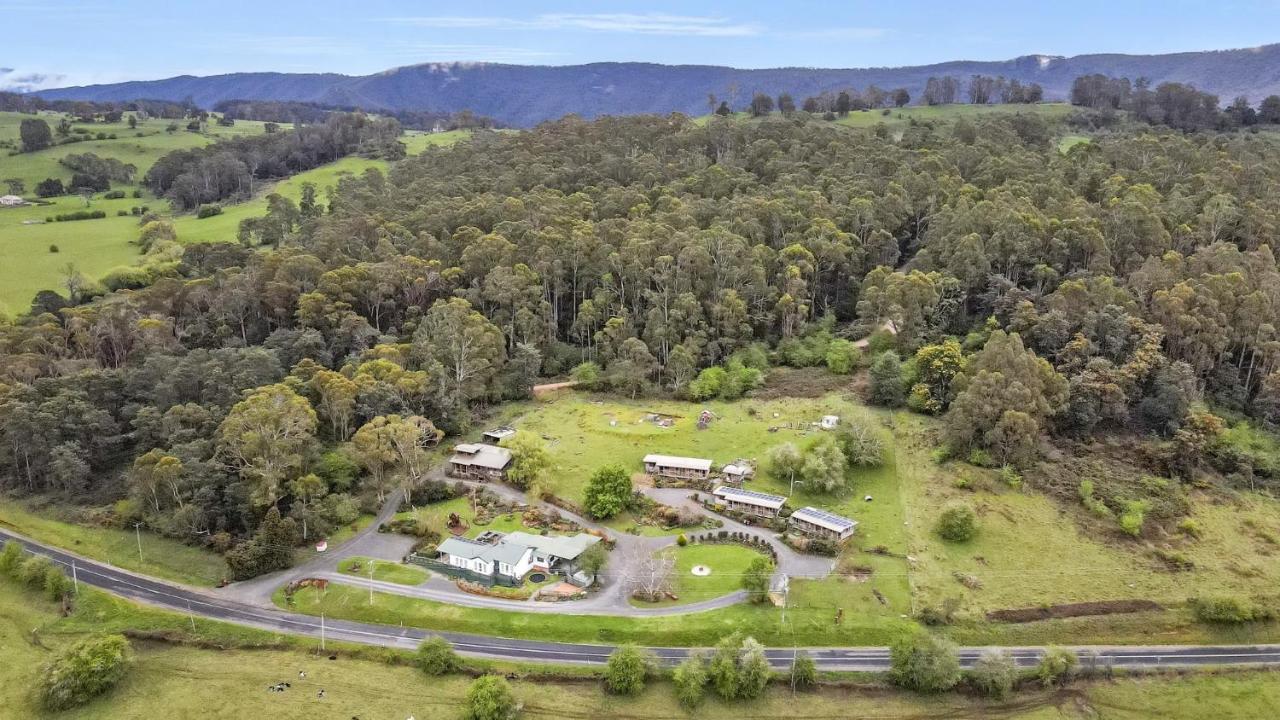 Mole Creek Cabins エクステリア 写真